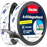 GAUDER A+B Magnetband für Fliegengitter & Moskitonetze - Selbstklebende...