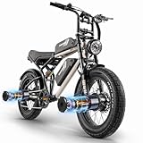 Elektrofahrrad, 20 Zoll E Bike Herren 160NM Doppelmotor | 2*18Ah Lithium...