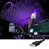 URAQT LED Auto Decke Starlight,Einstellbar Auto Innen Atmosphäre Licht Mehrere...