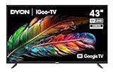 DYON iGoo-TV 43U 108cm (43 Zoll) Google TV (4K UHD, HD Triple Tuner, Prime...