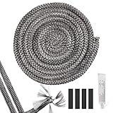 1 Stück Ofendichtschnur Ofen Dichtschnur Ofen Dichtschnur 12mm*3m Dichtungsband...