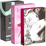 Kondomotheke® Ladies Mix - 3 Schachteln latexfreie Frauenkondome - komfortabel,...