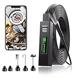 Endoskopkamera Handy Endoskopkamera mit licht, Wasserdicht Rohrkamera 1200P HD...