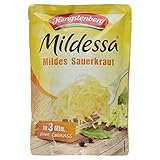 Hengstenberg Mildessa Sauerkraut, 400 g, Abtropfgewicht 350 g