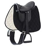 German Riding Sattelset Little Star schwarz