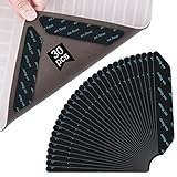 Vicloon Teppichgreifer Antirutschmatte, 30 Stück Doppelseitige Anti-Curling Rug...