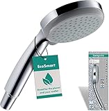 hansgrohe Croma 100 - wassersparender Duschkopf 9 l/min (EcoSmart), Handbrause...