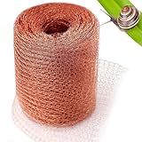 BUCOMTU Kupferband Gegen Schnecken Kupfernetz Schneckenzaun Kupfernetz Geeignet...