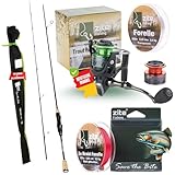 Zite Fishing UL Forellen-Rute 190cm 2-5g | Trout-Spoon Angel-Rute | Spinnrute...