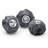 Pontec 87585 PondoStar LED Rocklight Set 3 - schwarzes, attraktives...