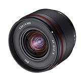 Samyang AF 12mm F2.0 E Objektiv für Sony E – Autofokus APS-C Weitwinkel...