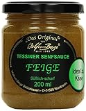 Wolfram Berge Original Tessiner Grüne Feigen-Senfsauce - Feinkostsauce aus...