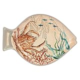 ROSE & TULIPANI MILANO Nador Sea Life Set 2 Fischteller 100% Melamin 33x23cm in...