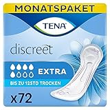 Tena Discreet Extra - Einlagen im Monatspaket, Einzeln Verpackt -...