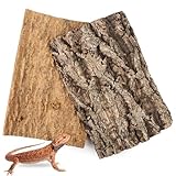 MplehDa Korkrinde Rückwand für Terrarium, 2 Stück Natürliche...