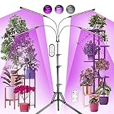 Railee Pflanzenlampe LED Vollspektrum 120 LEDs Grow Lampe Pflanzenleuchte...