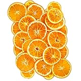 Getrocknete Orangenscheiben, 30 Stück Orangenscheiben Getrocknet Deko, Natur...