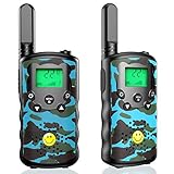 SAJGOP Walkie Talkie für Kinder Funkgeräte 3 KM Reichweite 16 Kanäle mit...