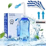 Nasendusche Set-Anzorhal Nasendusche Erwachsene 300ml mit 30 Beutel Nasendusche...