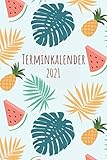 Terminkalender 2021: Tagesplaner undatiert für das Jahr 2021 in DIN A5 mit...