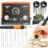 Brandmalstation, Preciva 935 Brandmalerei Set Bastelset Lötstation Lötkolben...