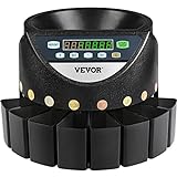 VEVOR Euro Münzzähler Sortierer 500-1000 Münzen Elektronische Automatik EUR...