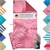 Blumtal Strandtuch XXL aus Mikrofaser - kompaktes und schnelltrocknendes...