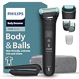 Philips Bodygroom Series 7000 – Trimmer für Männer, flexiblem 2D-Scherkopf...