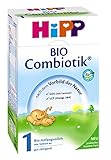 Hipp Bio Combiotik 1 Anfangsmilch - von Geburt an, 12er Pack (12 x 600g)