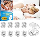 8PCS Anti Schnarch Nasenclip Schnarchstopper Anti Schnarch Nasenspreizer...
