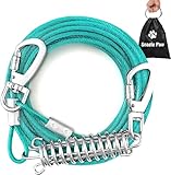 Hofleine Für Hunde, 15m Hofleine Tie Out Leinen, Tie Out Cables Für Hunde mit...