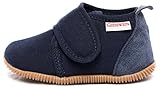 GIESSWEIN Strass - Slim Fit, Hohe Hausschuhe Unisex Kinder, Dk.blau 548, 23 EU