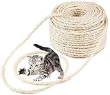 Parain Sisalseil für Kratzbaum Kratzsaule Katzenbaum Katzen Natürlich Sisal...