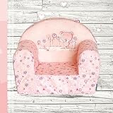 FORTISLINE - Kindersessel ab 1 Jahr – Kinderstuhl - Kuschelsessel - Sessel aus...