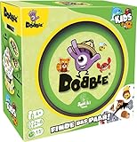 Zygomatic, Dobble Kids, Eco-Sleeves, Kinderspiel, Kartenspiel, 2-8 Spieler, Ab...