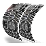 400W Flexibles Solarpanel 2x200W 24V/12V Monokristalline Biegbare-Semi-Flexible...