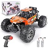 VATOS Ferngesteuertes Auto, 2,4 GHz 1:16 RC Auto Monster Truck Fernbedienung...