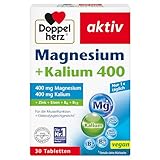 Doppelherz Magnesium + Kalium 400 – Magnesium und Kalium als Beitrag für die...