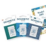 SCHMETZ | 15 Nähmaschinennadeln | Starter Set | Universal/Jersey/Jeans |...