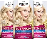 Palette Intensiv Creme Coloration 100/L6-0 Ultrablond Stufe 3 (3 x 125 ml),...