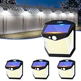 Vanranger Solarlampen LED Strahler Außen mit Bewegungsmelder: 248 LED Aussen...