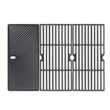 GFTIME 43 x 63cm Gusseisen Grillrost Grillplatte für Enders Boston 3, Enders...