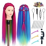 Eumos Schaufensterpuppe Kopf, Trainingskopf für Frisöre, 29 Zoll 100%...