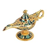 Aladdin-Lampe, Aladdin-Lampe, Dekoration, Metall, geschnitzt, hohl, Legende,...