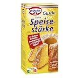 Dr. Oetker Gustin Feine Speisestärke 6er Pack, 6 x 400 g, reine Maisstärke zum...