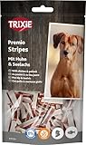 TRIXIE Premio Stripes mit Huhn & Seelachs - glutenfrei & ohne Zuckerzusatz - 65...