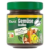 Knorr Gemüse Bouillon im Glas mit vollem Geschmack und mit natürlichen Zutaten...