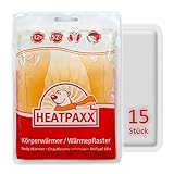 HeatPaxx Körperwärmer | 15 Wärmepflaster | EXTRA WARM | Dünnes und leichtes...