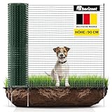 horizont Begrenzungszaun FIX, mobiler Zaun 90 cm hoch, 25m lang, engmaschig, 15...