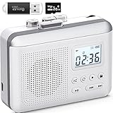 Portable Cassette Player Gracioso tragbarer Kassettenrekorder-Konverter,...